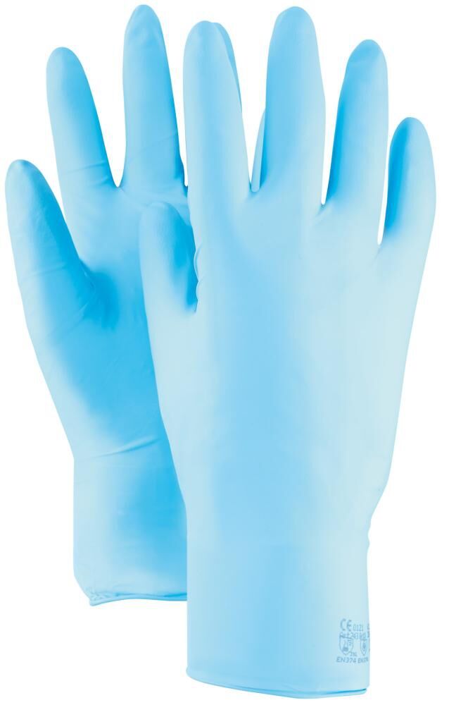 KCL Einmalhandschuh DERMATRIL 740 blau ungepudert Gr. 9 Box a 100 Stk.
