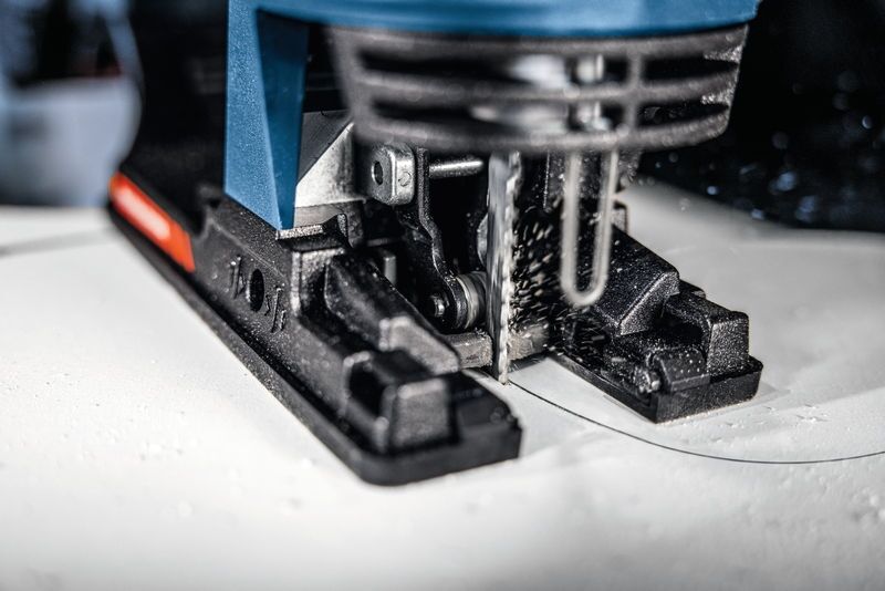 BOSCH Akku-Stichsäge EXST18V-155S solo, in L-BOXX