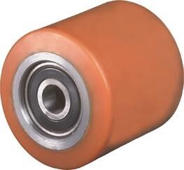 BS ROLLEN Gabelrolle 75mm Guss-Poly/Stahl LG.K