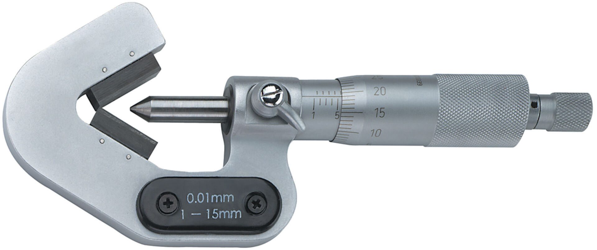 FORMAT Bügelmessschaube mit Prismenamboss 20-35mm 60 Grad