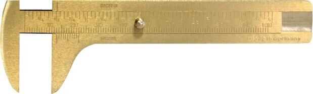 FORTIS Knopfmaß Messing 80mm