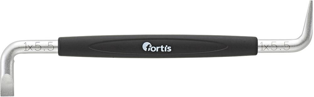 FORTIS Winkelschraubendreher Schlitz 5,5+5,5x125mm
