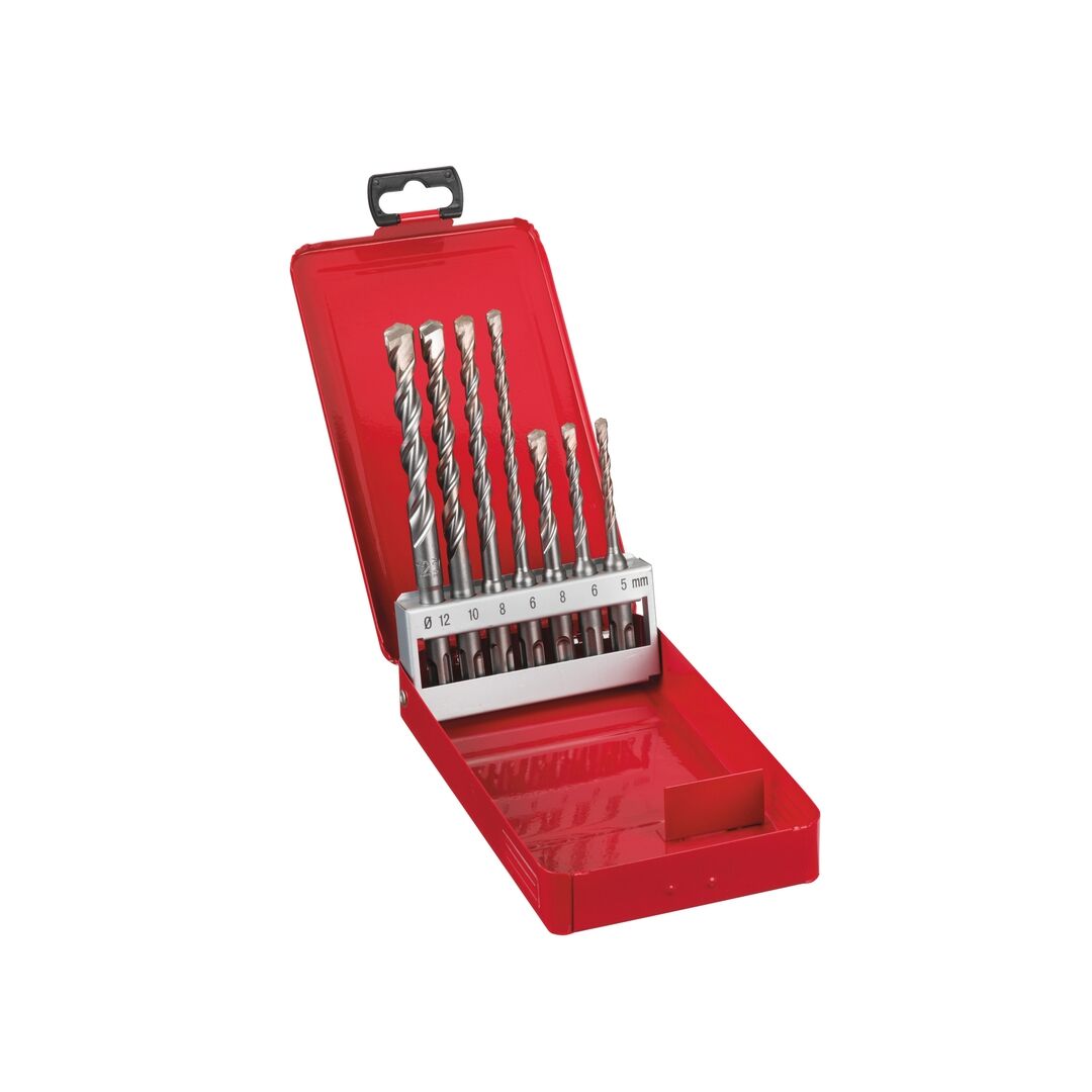 MILWAUKEE Hammerbohrer Set M2 SDS-plus 5/6/8x110mm 6/8/10/12x160mm