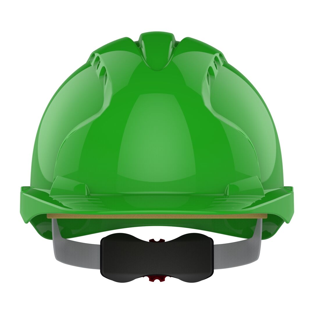 JSP Schutzhelm EVO3 AJF170 belüftet mit Schirm grün