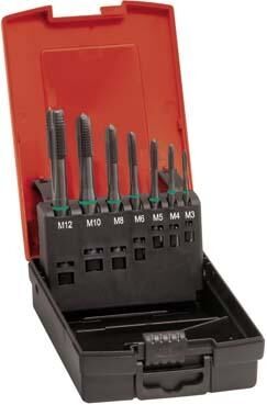 FORMAT Maschinengewindebohrer Set M3-M12 DIN371/376B
