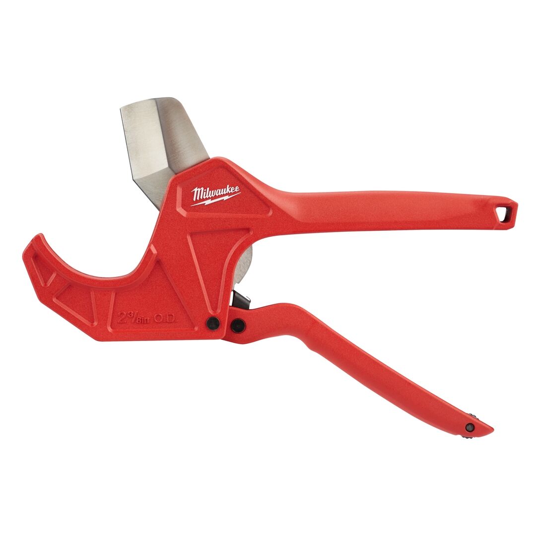 MILWAUKEE Kunststoffrohrschneider mit Ratschenfunktion 63mm