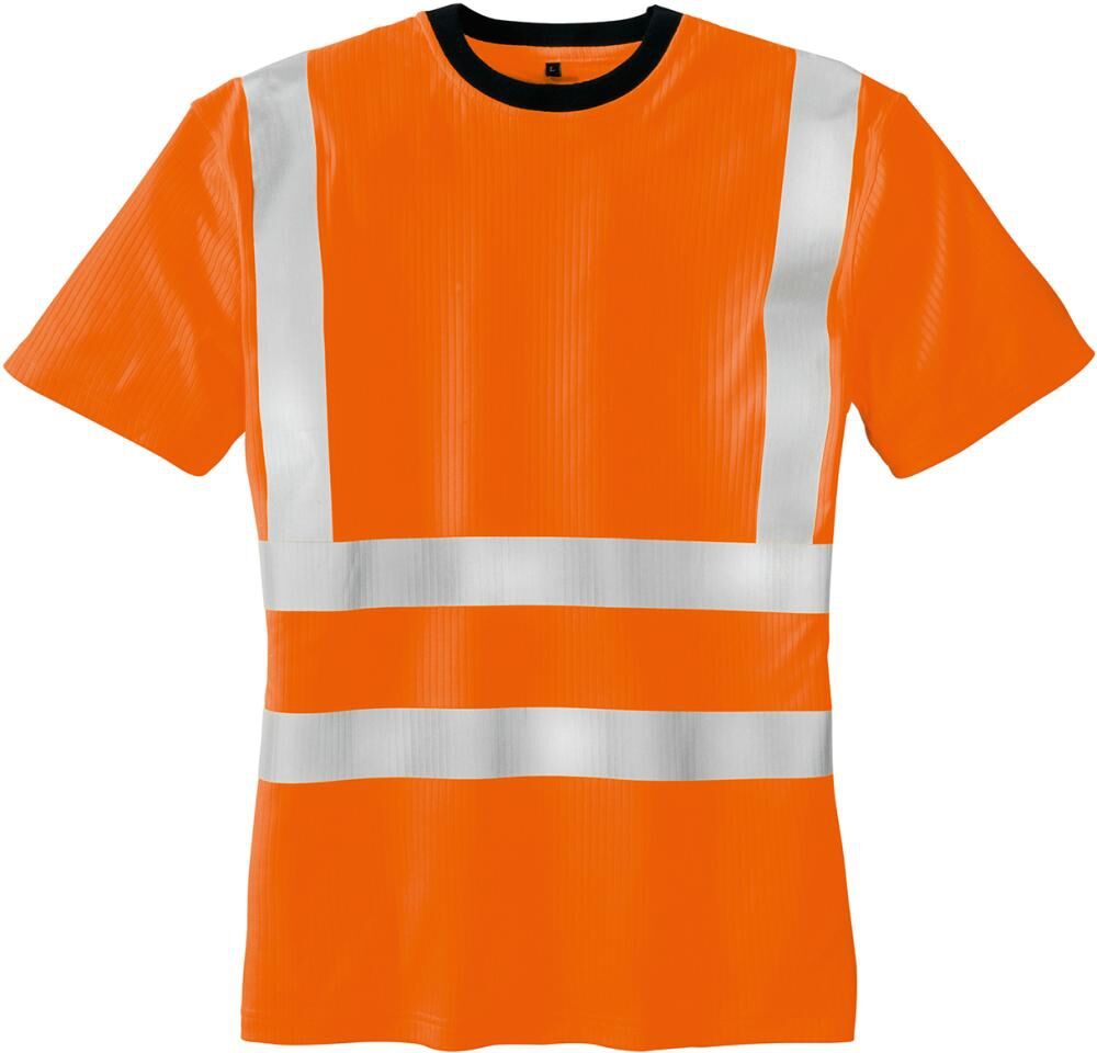 TEXXOR Warnschutz-T-Shirt HOOGE leuchtorange Gr. 2XL