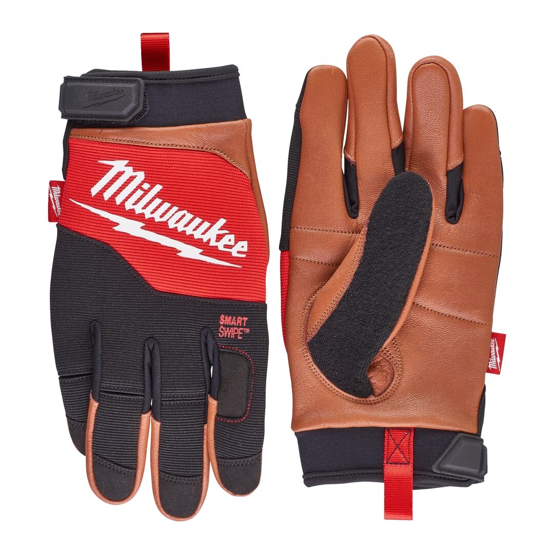 MILWAUKEE Arbeitshandschuhe Leder Hybrid Gr. 9 L