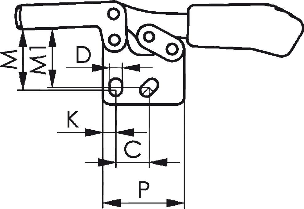 AMF Waagrecht-Spanner 6832 Gr. 2