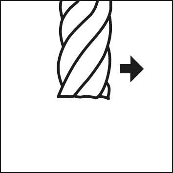 FORMAT Konkavfräser 6,0mm DIN6518 B HSSE