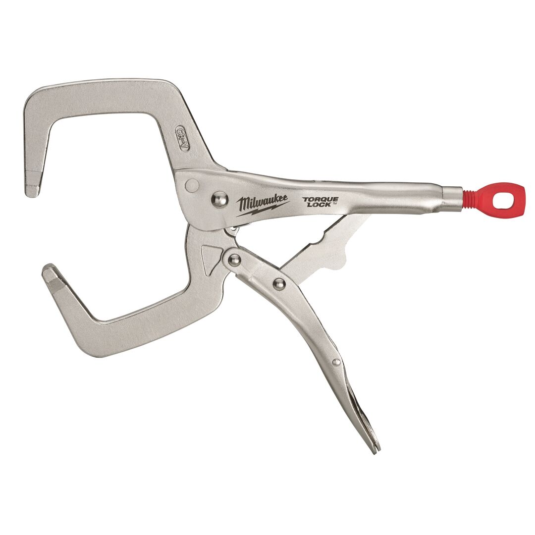 MILWAUKEE Schweißer-Gripzange schmale Greifbacken 480mm Spannweite 170mm TORQUE LOCK