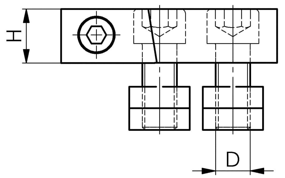FORMAT Tiefspannbacke Paar 20mm