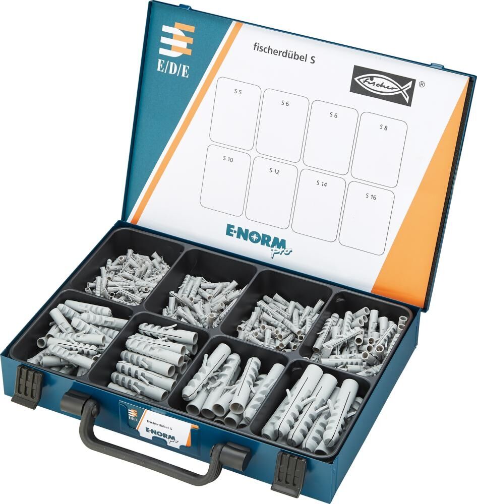 E-NORM Montagekoffer 21 Fischerdübel