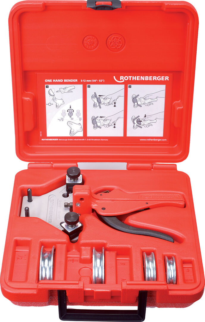 ROTHENBERGER Einhand Biegegerät Set Tube Bender