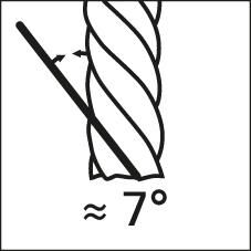 FORMAT Maschinenreibahle DIN208 B HSSE 22,0mm
