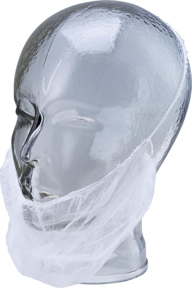 ASATEX Bartschutz weiß 100St. im Beutel