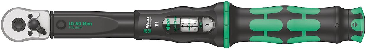 WERA Drehmomentschlüssel Click-Torque B1 10-50 Nm 3/8"