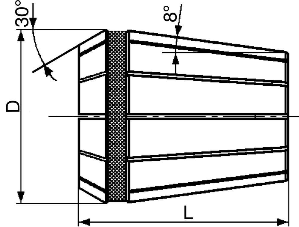 FAHRION Spannzange HP32-9,0mm DIN6499B