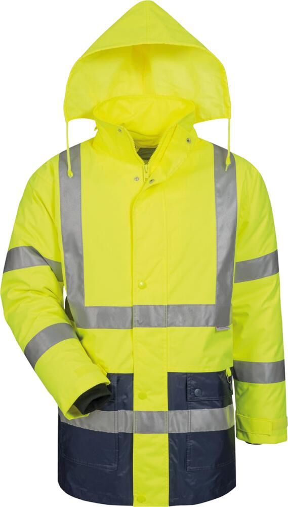 Safestyle WARNSCHUTZPARKA GR. S GELB-BLAU