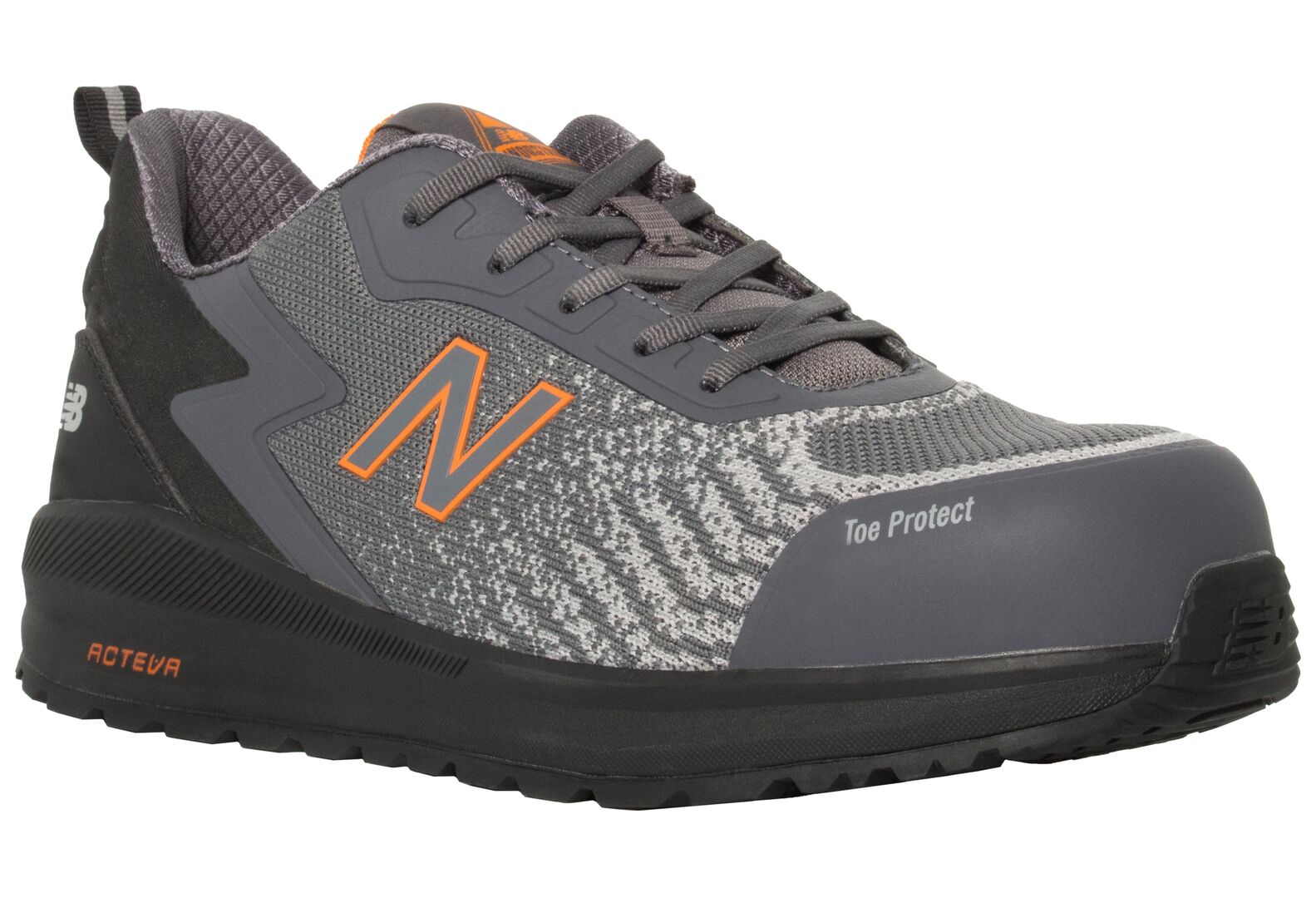 NEW BALANCE Sicherheitsschuhe Speedware Gr. 42 W11 S1P grau/orange MIDSPWR