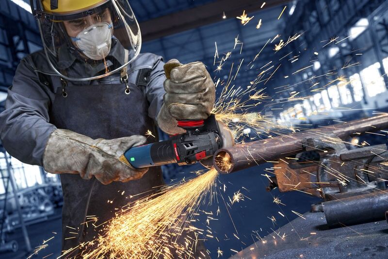 BOSCH Winkelschleifer EXWS20-125B im Karton