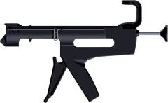 Kartuschenpresse Handfugenpistole H1 schwarz für Kartuschen bis 310ml