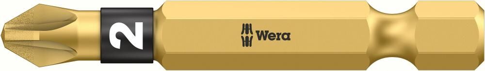 WERA Bit 1/4" PZ 2x50mm BDC DIN3126 E6,3