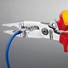 KNIPEX Elektro Installationszange 200mm VDE 13 96 200
