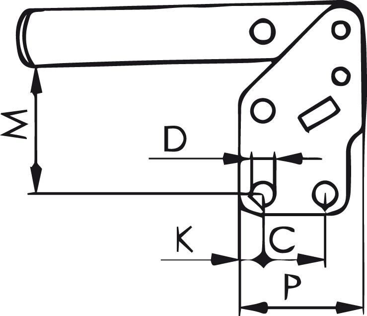 AMF Senkrechtspanner 6802 Gr. 4