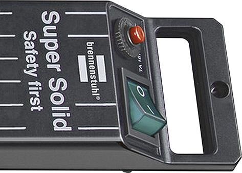 BRENNENSTUHL Steckdosenl. SuperSolid 2,5m H05VV-F 3G1,5 5fach