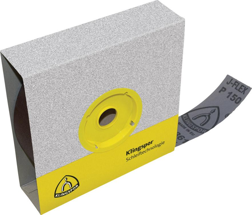 KLINGSPOR Rolle mit Gewebeunterlage KL 361 JF 40x5000mm Korn 100