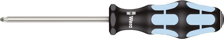 WERA Schraubendreher Kreuzschlitz Pozidriv Stainless PZ 2x100mm rostfrei