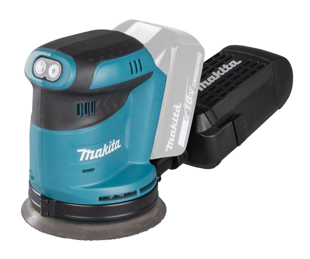 MAKITA Akku Exzenterschleifer Schleifer DBO180Z