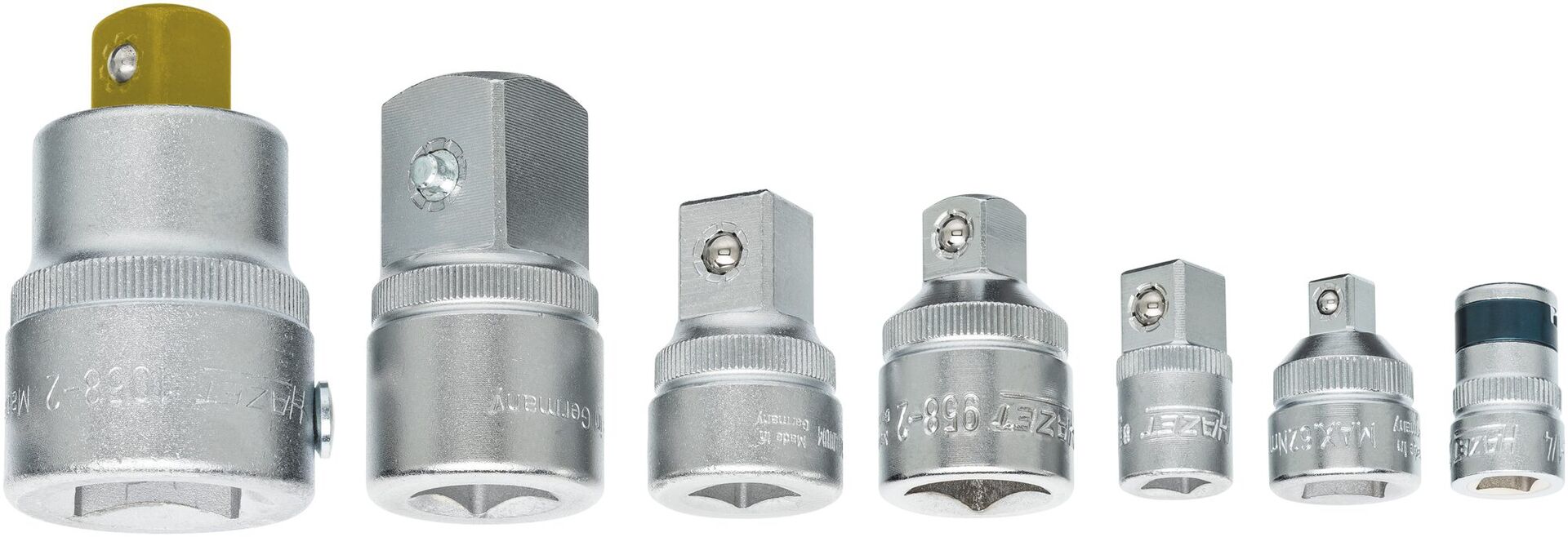 HAZET Vergrösserungsstück Set 1/2" 7-teilig 958-7