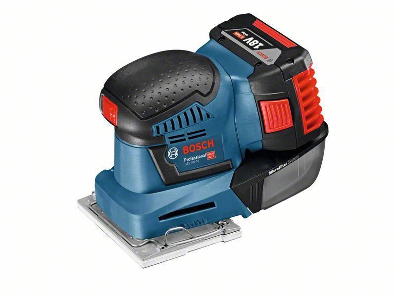 BOSCH Akku-Schwingschleifer GSS 18V-10 ohne Akku & Ladegerät