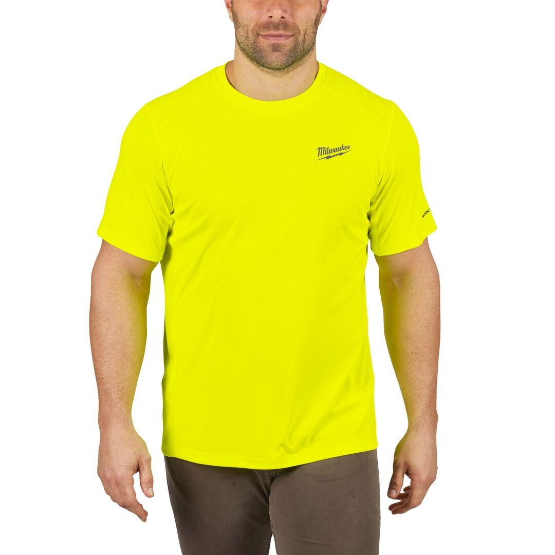 MILWAUKEE Funktions-T-Shirt WWSSYL-XL mit UV-Schutz