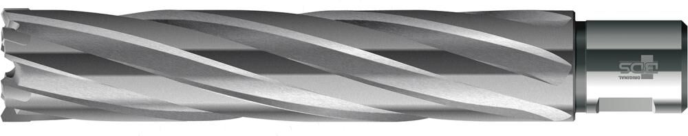 BDS Kernbohrer HKE-L Weldon HM extralang, 21/110 mm