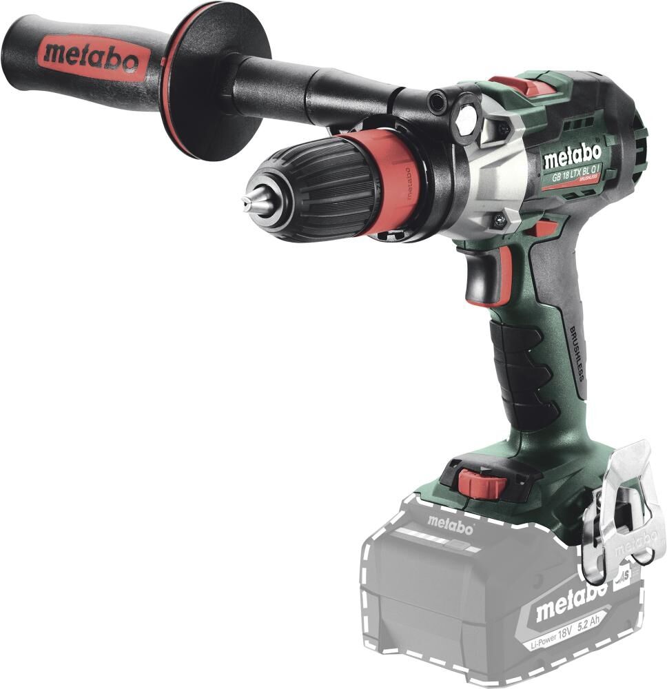 METABO Akku-Gewindebohrer GB 18 LTX BLQI ohne Akku & Ladegerät in metaBOX
