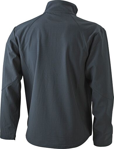 JAMES & NICHOLSON Softshelljacke black Gr. XL