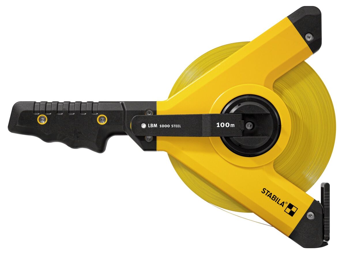STABILA Rahmenbandmaß LBM 1000 STEEL 100m Stahlband metrische Skala
