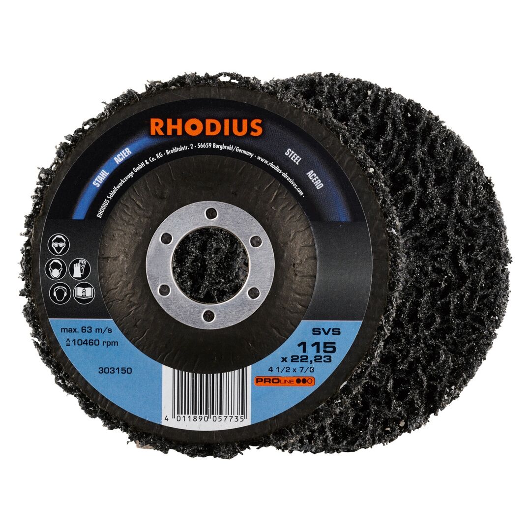 RHODIUS Schleifvliesscheibe SVS 115x22,23mm