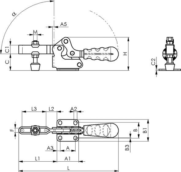 AMF Waagerechtspanner Gr. 3