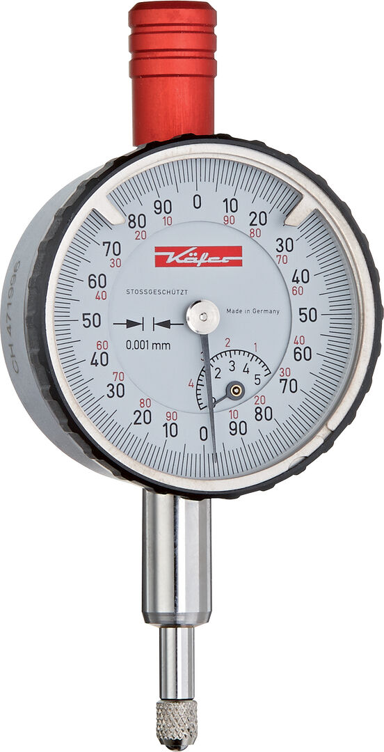 KÄFER Feinmessuhr mit 1/1000mm Ablesung D 40mm