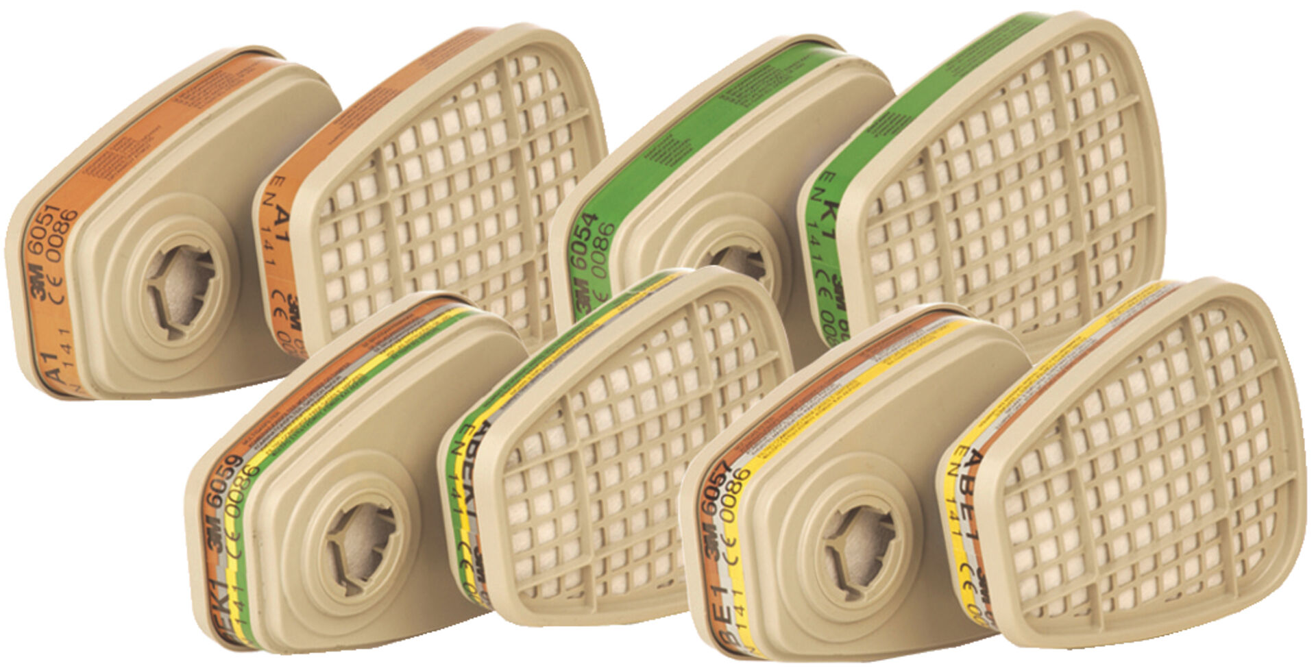 3M Kombinationsfilter 6059 ABEK1 Bajonettanschluss