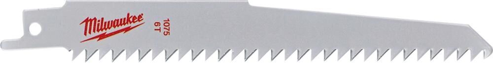 MILWAUKEE Säbelsägeblatt Holz 150x4,2mm unlackiert VE 3