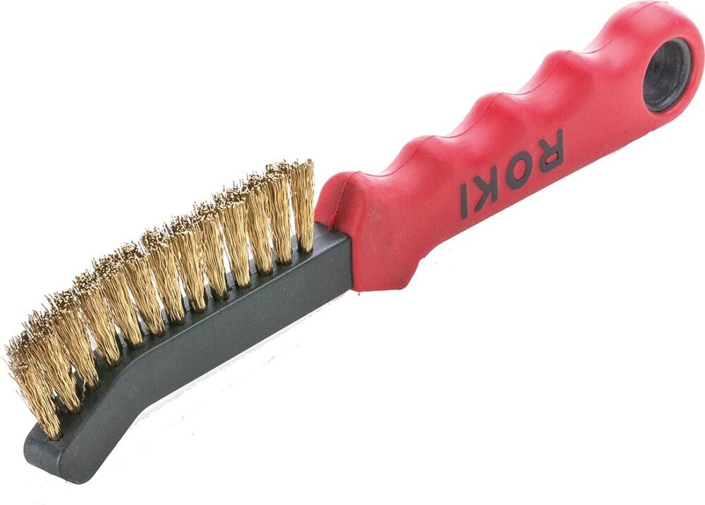 Profi-Handbürste ROKI Messingdraht 0,25mm