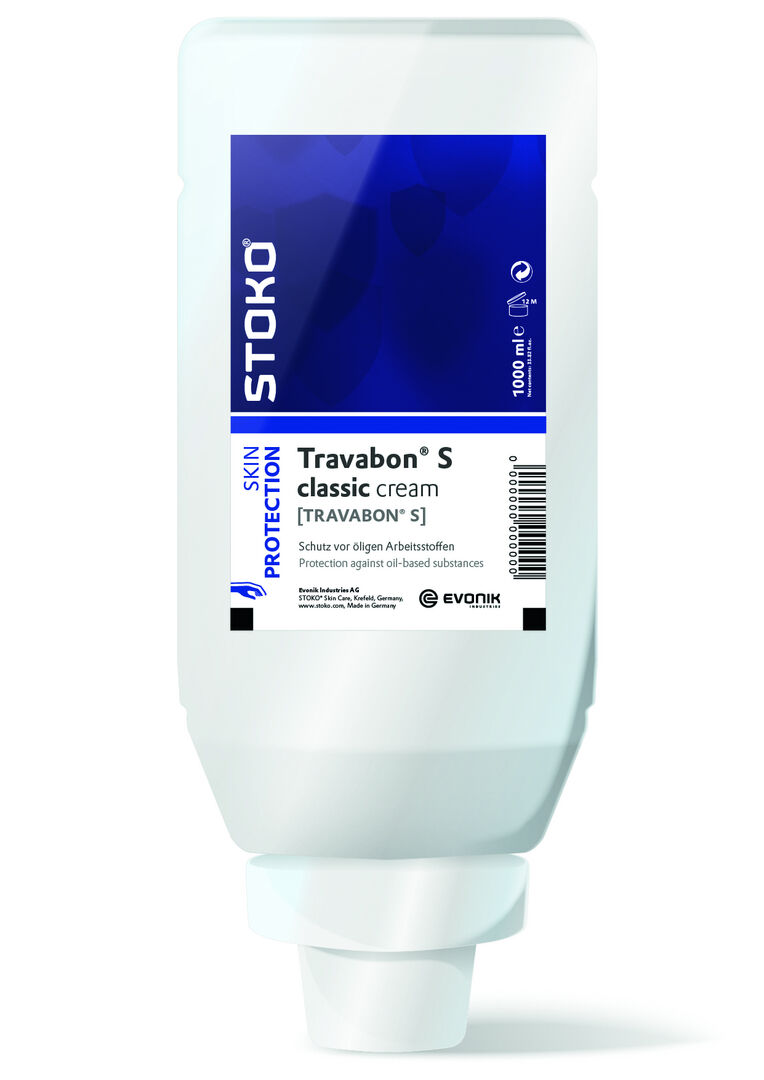 SC JOHNSON Hautschutzcreme Travabon 1.000ml Softflasche 22325