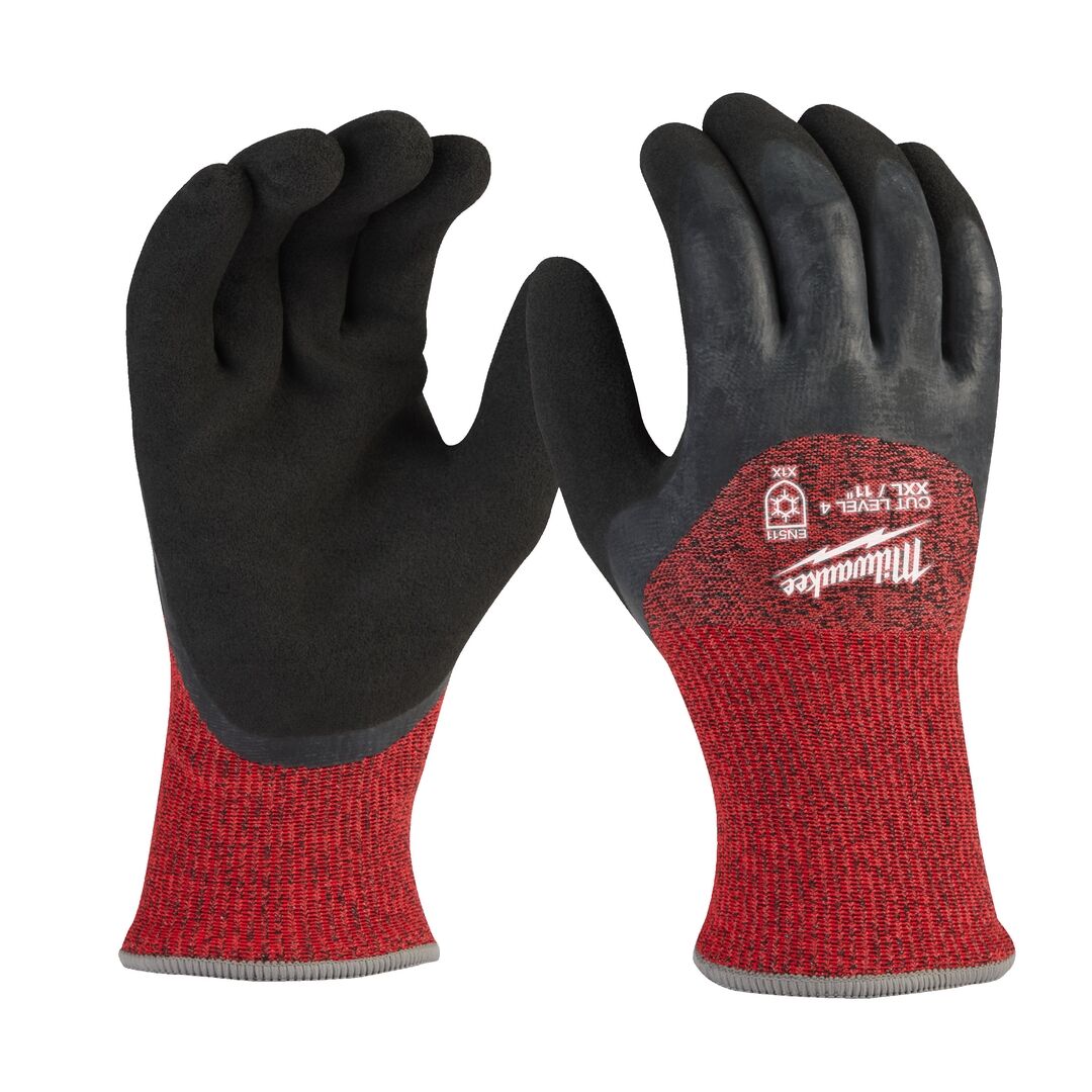 MILWAUKEE Kälte-Schnittschutzhandschuhe Klasse D Gr. 10 XL VE 12