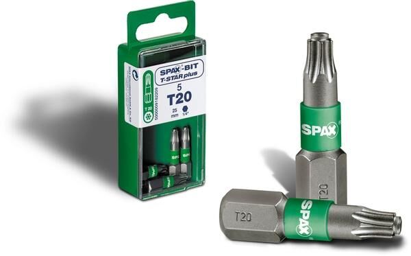 SPAX Bit T-STAR+ T10 25mm S VE=5St