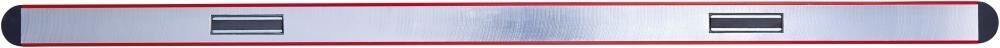 FORMAT Magnet-Wasserwaage 60cm Leichtmetall rot pulverbeschichtet